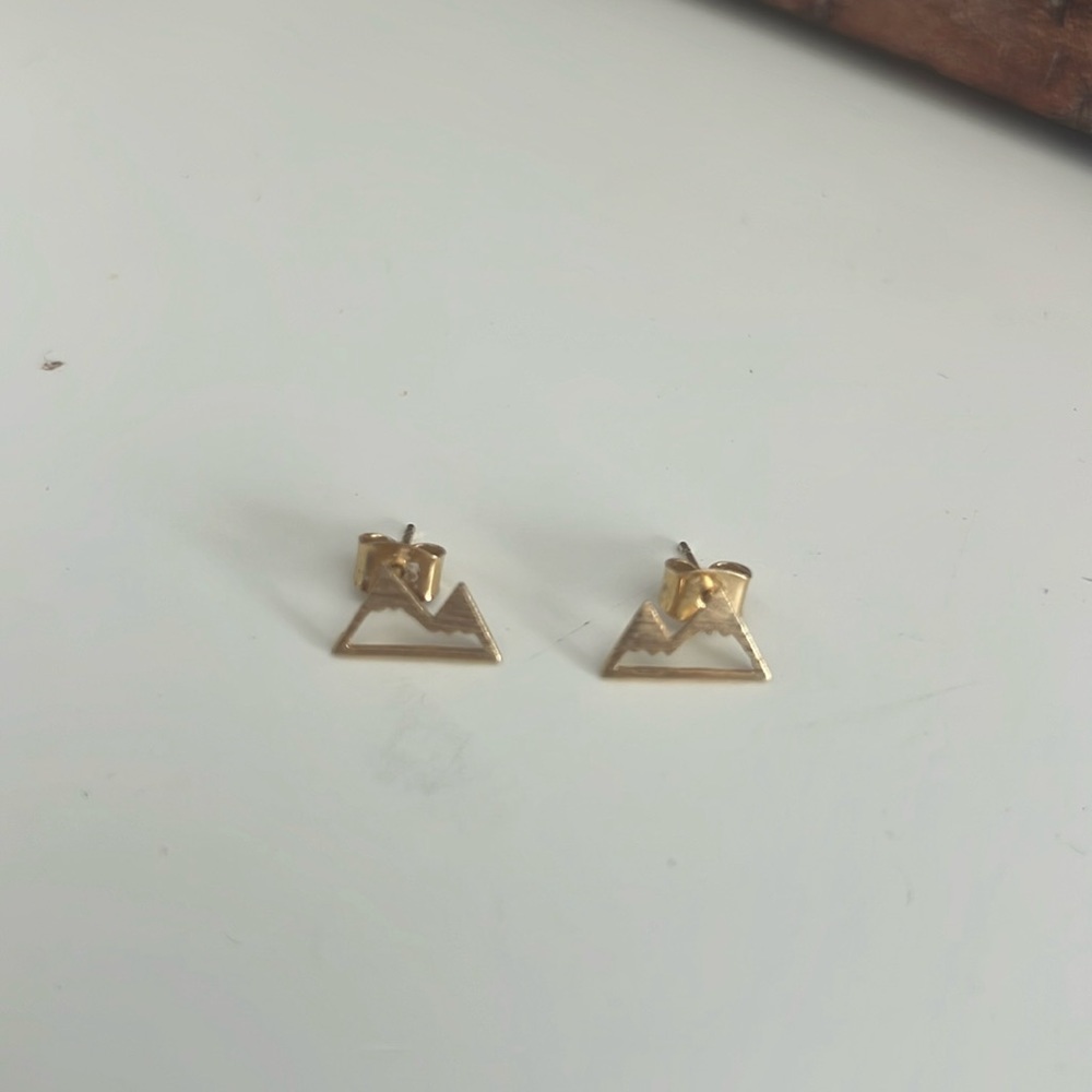 Mountain earrings